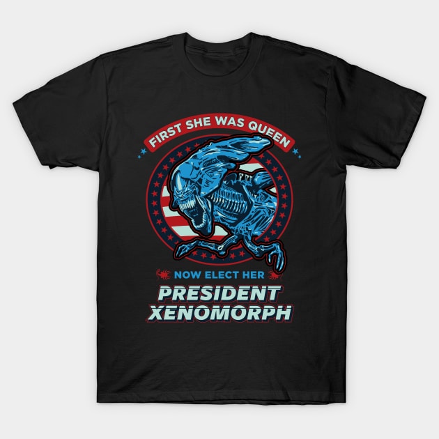 President Queen T-Shirt by DCLawrenceUK